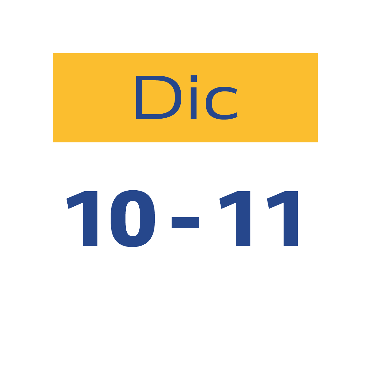 Miércoles 10 y jueves 11 de diciembre, 2025